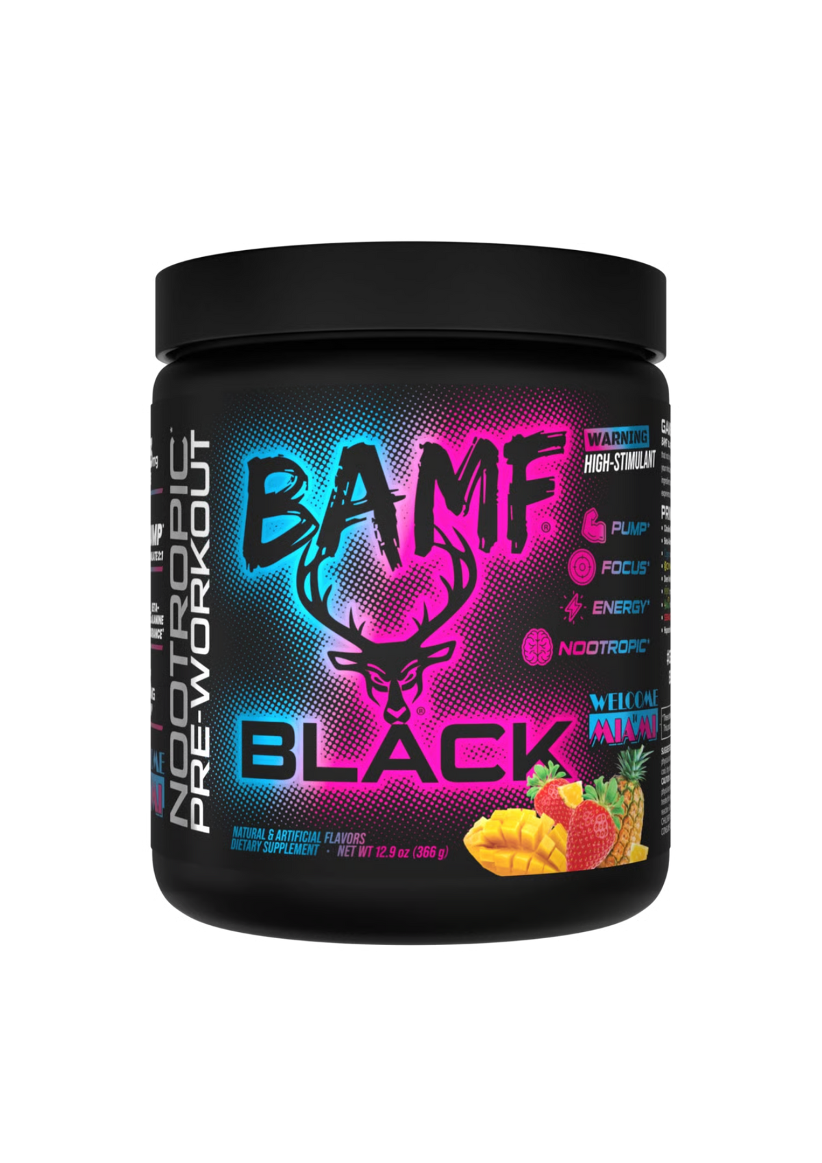 BUCKED UP BAMF BLACK 30 SERV