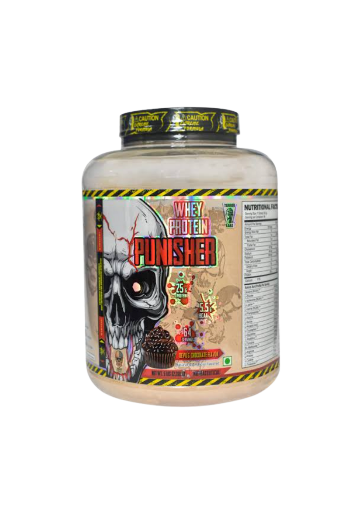 TERROR LABZ WHEY PROTEIN PUNISHER 5 LBS