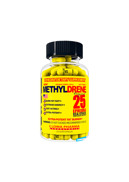 CLP METHYLDRENE AMARILLO 100 CAPS