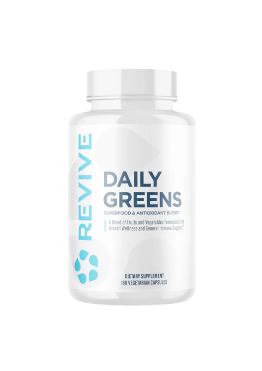 REV DAILY GREENS 180 CAPS
