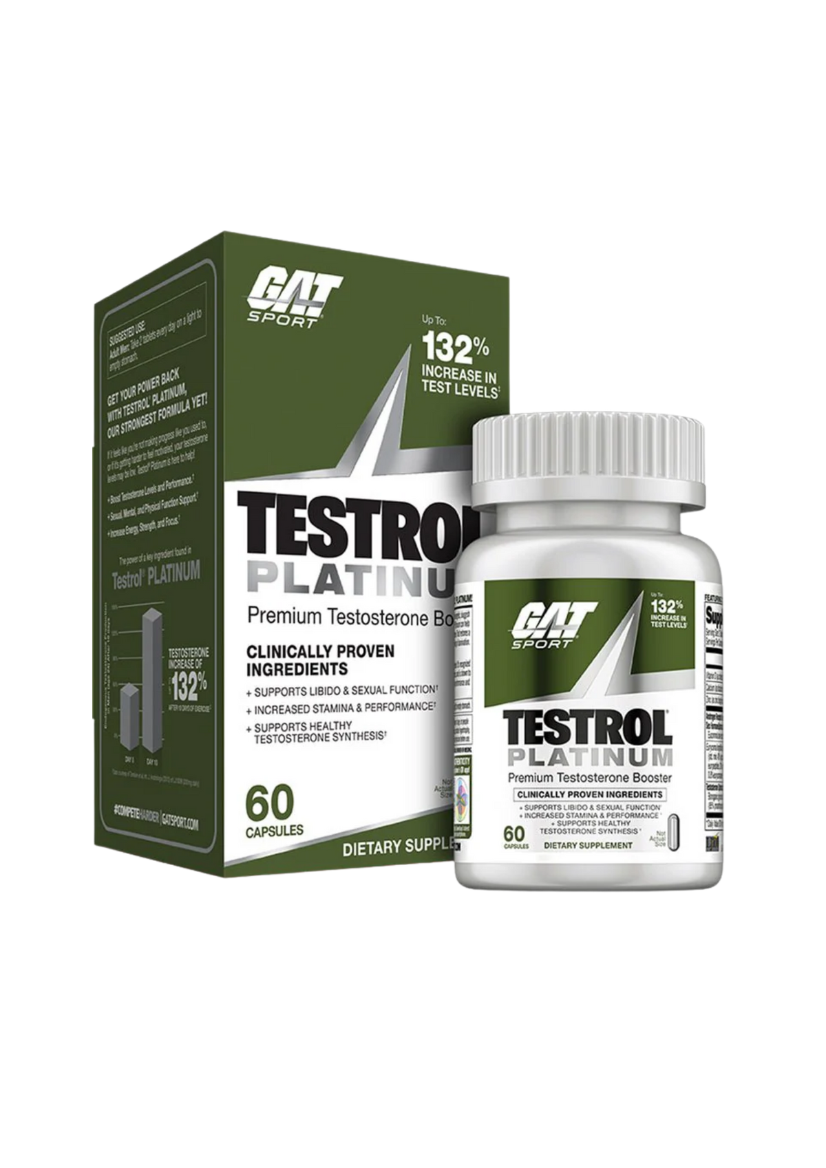 GA TESTROL PLATINUM 60 TABS