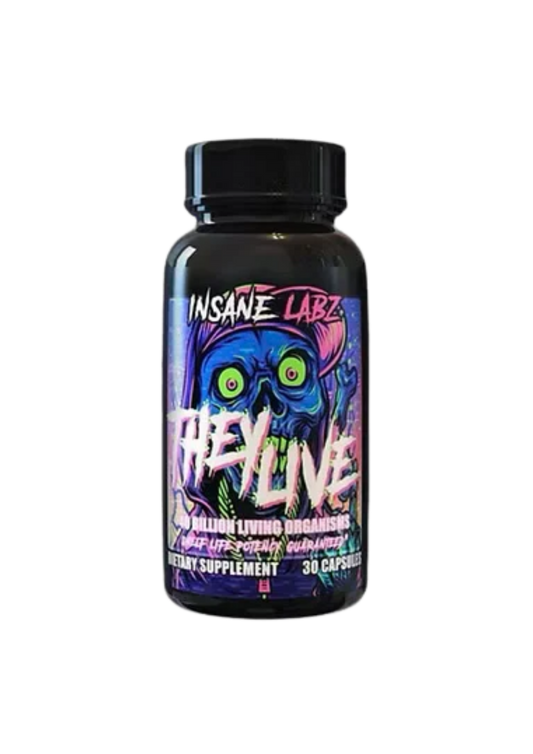 INS THEY LIVE PROBIOTIC 20 BILLION LIVING ORGANISMS 60 CAPS