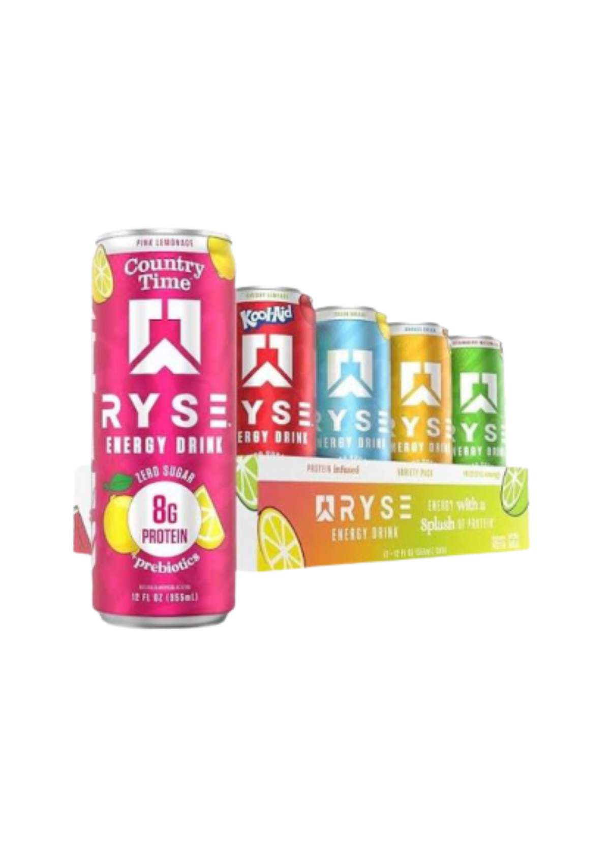 RYSE ENERGY + PROTEIN DRINK 12 OZ/12 PACK