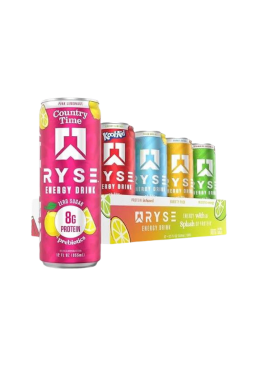 RYSE ENERGY + PROTEIN DRINK 12 OZ/12 PACK
