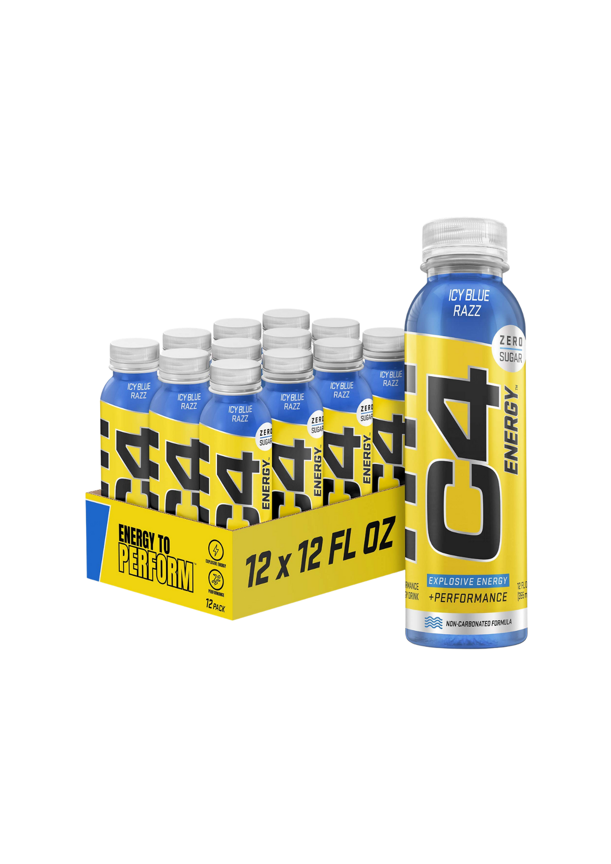 CEL C4 ENERGY STL 12 OZ 12 PK