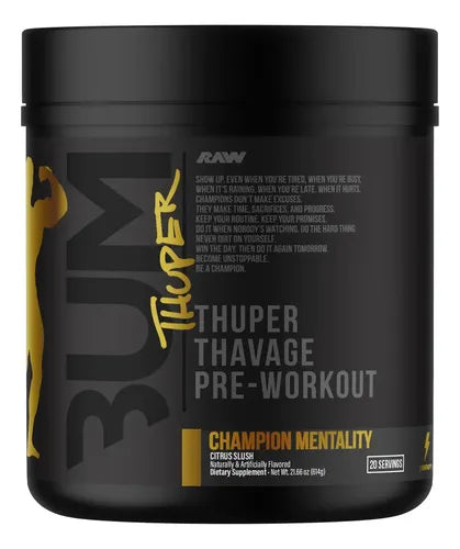 RAW THUPER THAVAGE PWO 20 SERV de RAW NUTRITION