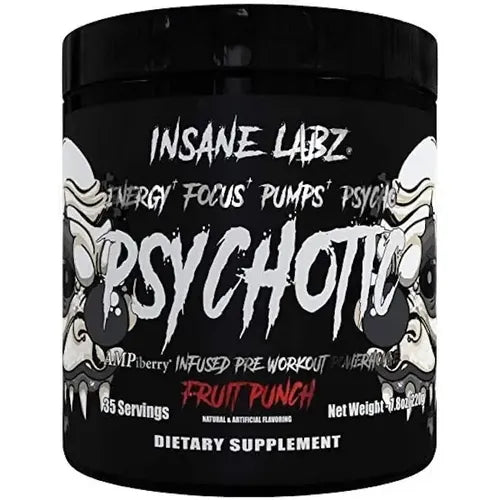 INS PSYCHOTIC *BLACK* 35 SERV de INSANE LABZ