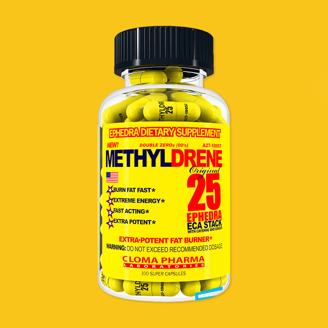 CLP METHYLDRENE AMARILLO 100 CAPS de CLOMA PHARMA LABORATOERIES