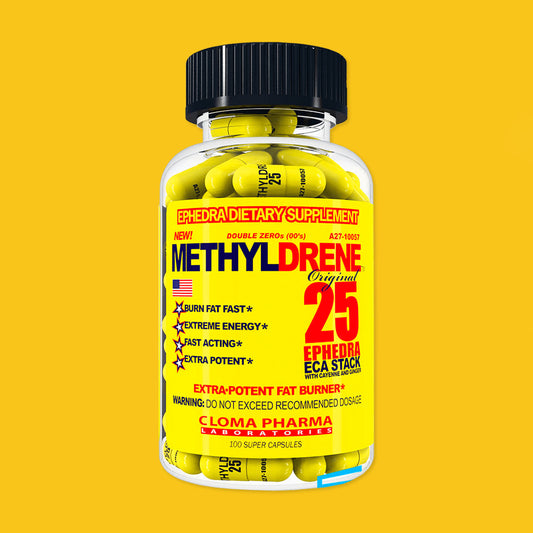 CLP METHYLDRENE AMARILLO 100 CAPS de CLOMA PHARMA LABORATOERIES
