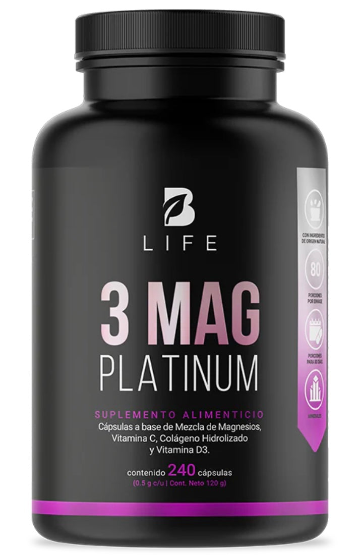 BLIFE 3 MAG PLATINUM 240 CAPS de BLIFE