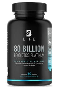 BLIFE 80 BILLION PROBIOTICS PLATINUM 60 CAPS de BLIFE