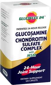WHP GLUCOFLEX GLUCOSAMINE & CHONDROITIN SULFATE COMPLEX 24 HOUR 120 TABS de WINDMILL HEALTH PRODUCTS